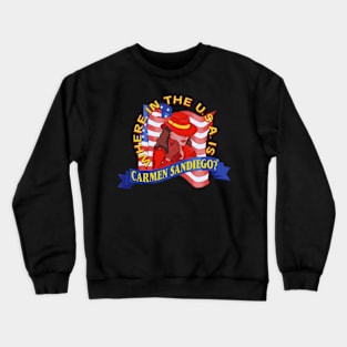 Carmen Sandiego New 5 Crewneck Sweatshirt